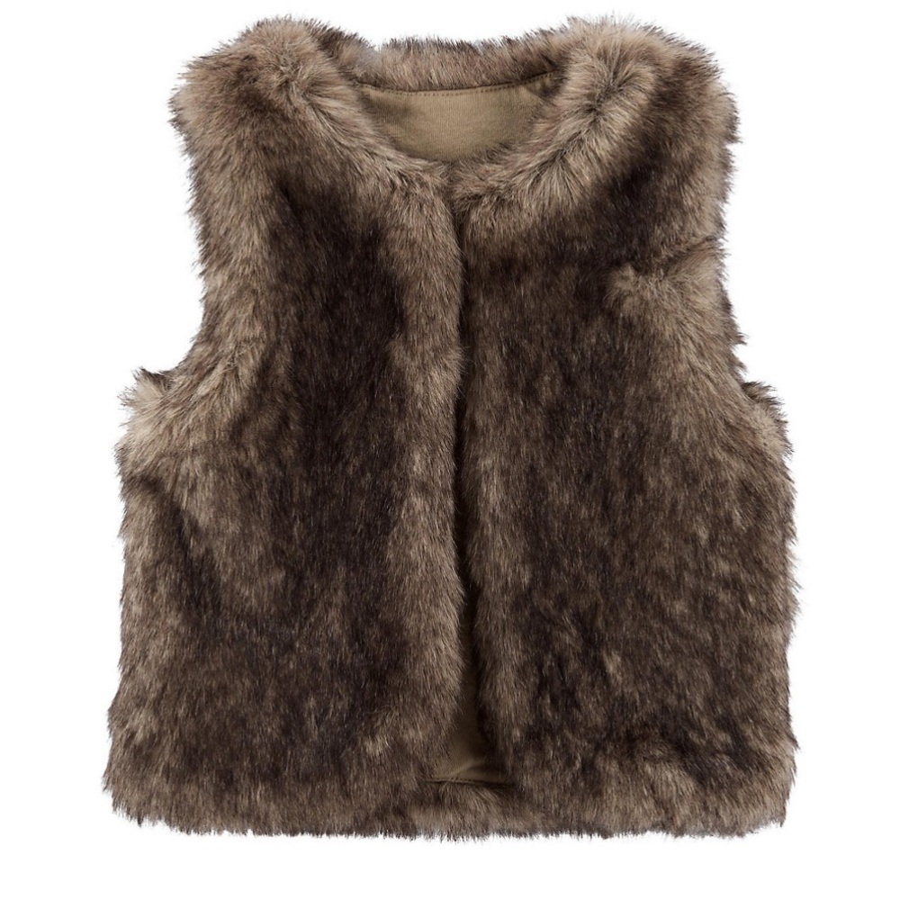 Toddler Faux Fur Vest